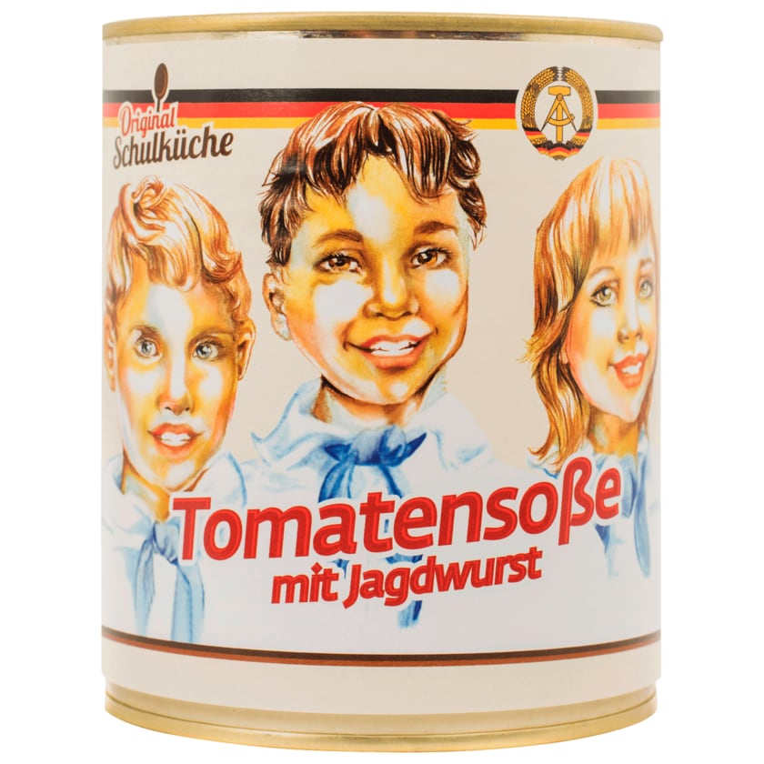 Original Schulküche Tomatensoße mit Jagdwurst 800ml